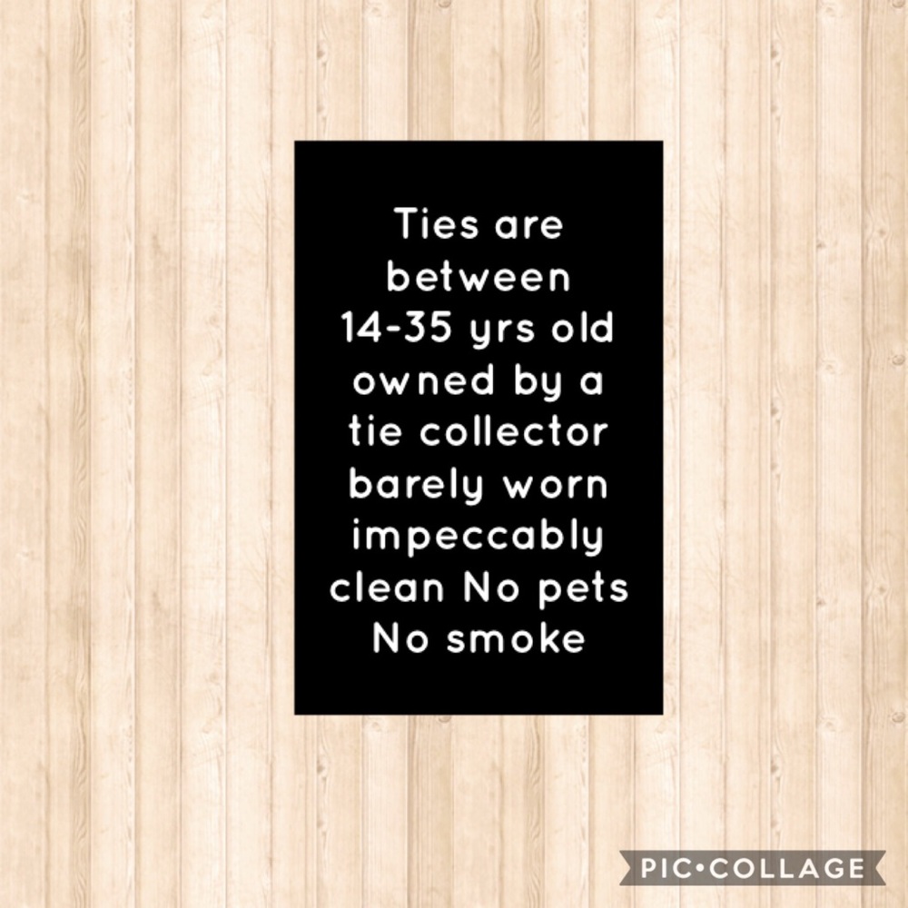 Preowned Ties I Will Accept 50% Less - image 2